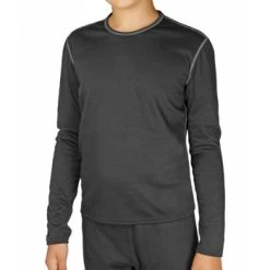 Hot Chillys Pepper Bi-Ply Crewneck Top - Youth By Hot Chillys