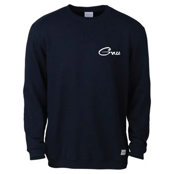 Gnu Script Eco Crew Top - Men's By Gnu 1 Gnu Script Eco Crew Top - Men's By Gnu
