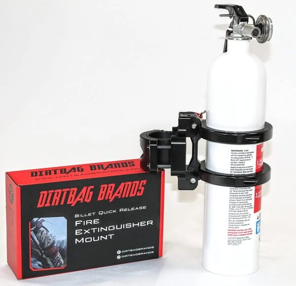 Dirtbag Brands Aluminum Universal Fire Extinguisher Kit 1 Dirtbag Brands Aluminum Universal Fire Extinguisher Kit