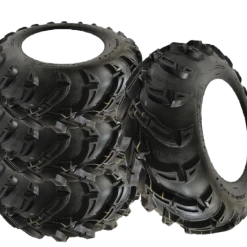 Set Of 4 Innova Mud Gear Tires – 25-8.00-12 And 25-10.00-12